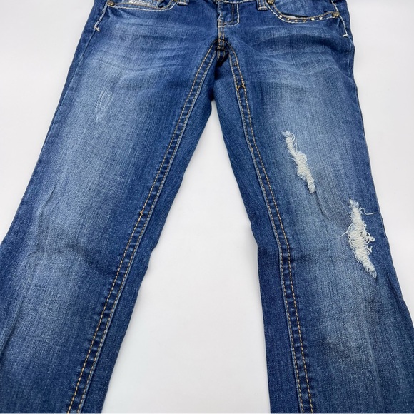 Antique Rivet Women's Blue Boot Cut Jeans - Picture 12 of 15